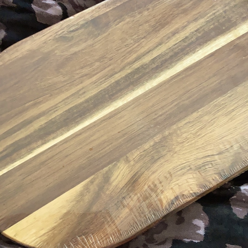 Wood & Ceramic Cheese Board Set Never Used - Picture 7 of 7